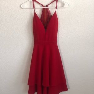 Red Banquet Dress